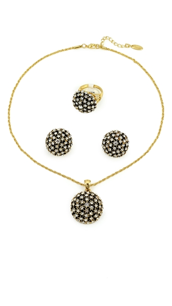 Picture of Long Lasting Gold Plated Middle Eastern 3 Pieces Jewelry Sets
