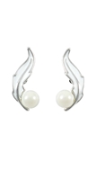 Picture of Durable Enamel Platinum Plated Earrings