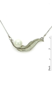 Picture of Simple And Elegant Japan Korea Platinum Plated Necklaces