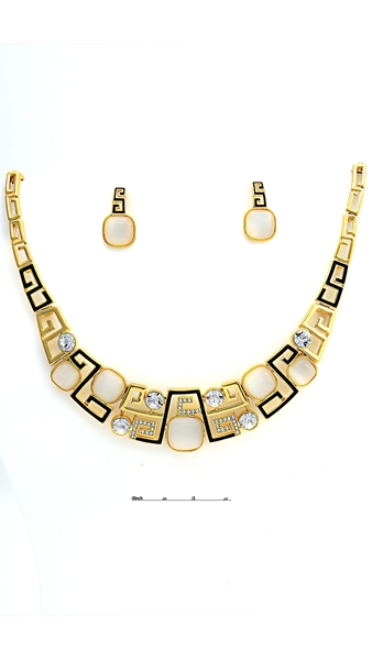 Picture of Natural Designed Gold Plated Americas & Asia 2 Pieces Jewelry Sets