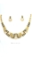 Show details for Natural Designed Gold Plated Americas & Asia 2 Pieces Jewelry Sets