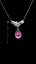 Show details for Lovely And Touching Drop Platinum Plated Collar 16 OR 18 Inches