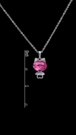 Show details for Main Products Pink Swarovski Element Collar 16 OR 18 Inches
