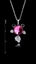 Show details for Delicate Platinum Plated Single Stone Collar 16 OR 18 Inches