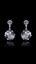 Show details for Customized Designs Colourful Swarovski Element Drop & Dangle