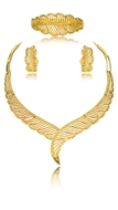 Picture of Popular Gold Plated Dubai Style 3 Pieces Jewelry Sets