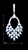 Picture of Top Quality Celebrity Style Platinum Plated Drop & Dangle