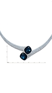 Picture of Best-Selling Dark Blue Zinc-Alloy 2 Pieces Jewelry Sets