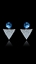 Show details for Innovatively Designed Zinc-Alloy Dark Blue Drop & Dangle