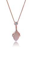 Picture of Cultured Rose Gold Plated Opal (Imitation) 2 Pieces Jewelry Sets