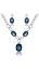 Show details for Simple And Elegant Crystal Zinc-Alloy 2 Pieces Jewelry Sets