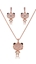 Show details for Customized Zinc-Alloy Concise 2 Pieces Jewelry Sets