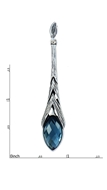 Picture of China Zinc-Alloy Crystal Drop & Dangle