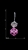 Picture of New Step Big Platinum Plated Drop & Dangle