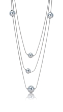 Show details for Novel Style Platinum Plated Zinc-Alloy Long Chain>20 Inches