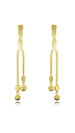 Picture of Top Gold Plated Big Drop & Dangle
