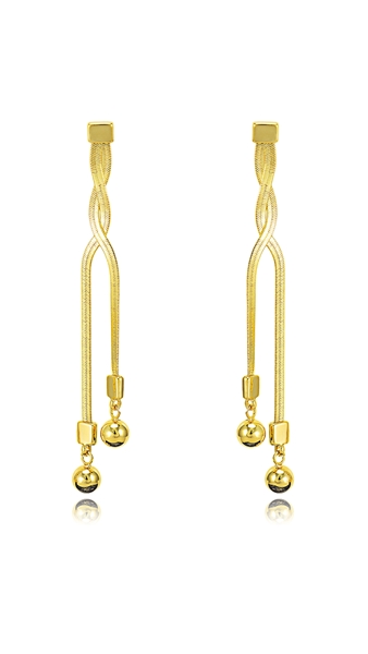 Picture of Top Gold Plated Big Drop & Dangle