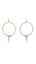 Show details for Good  Rose Gold Plated Concise Drop & Dangle