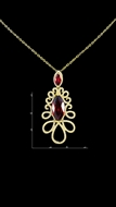 Picture of Delicate Gold Plated Brass 3 Pieces Jewelry Sets