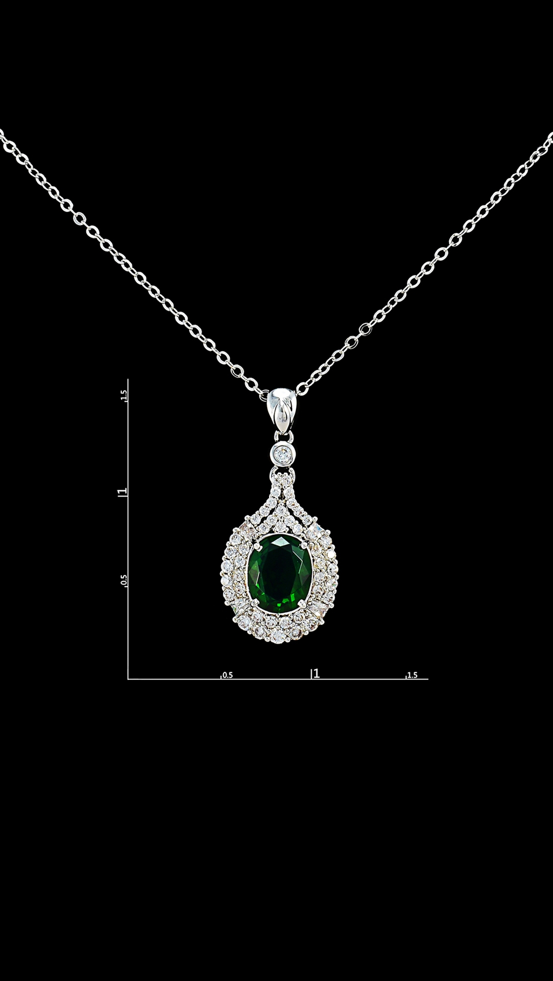 Mainstream Of Brass Platinum Plated 3 Pieces Jewelry Sets