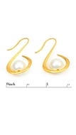 Picture of Ce Certificated Japan Korea Gold Plated Earrings