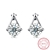 Picture of Ce Certificated Platinum Plated White Stud 