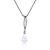 Picture of Innovatively Designed White Gunmetel Plated Necklaces & Pendants