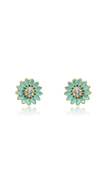 Picture of High Quality Gold Plated Enamel Stud 