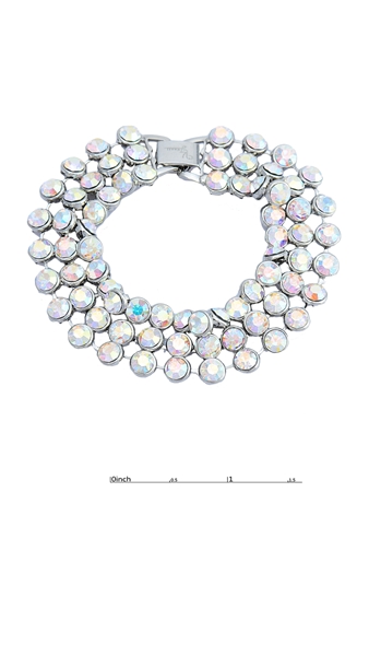 Picture of Unique Design Zine-Alloy Platinum Plated Bracelets