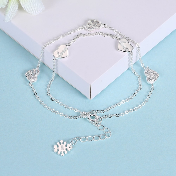 Picture of Delicate Platinum Plated Bracelets