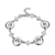 Picture of China No.1 Fashion Bag Export Platinum Plated Red Bracelets