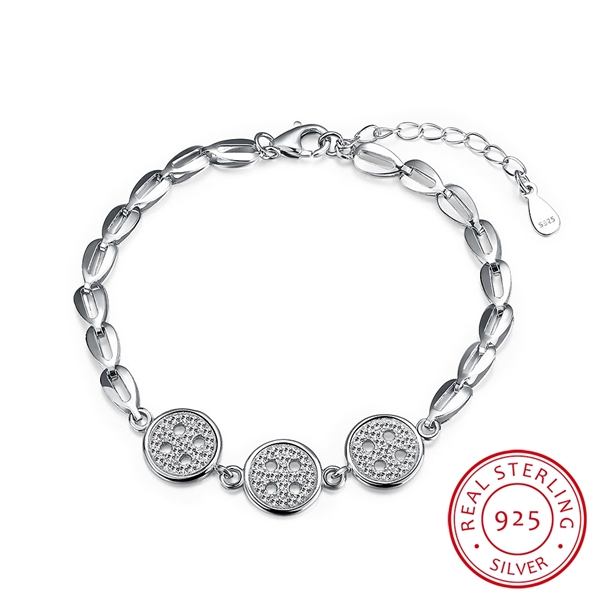 Picture of Well Made Platinum Plated Bracelets