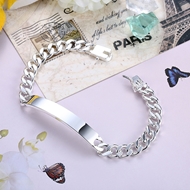 Picture of Unique Style Platinum Plated Bracelets
