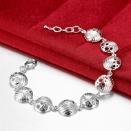 Picture of Cute Designed Platinum Plated Bracelets