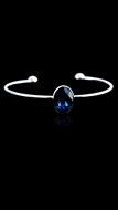 Show details for China No.1 Accessories Export Platinum Plated Single Stone Bangles