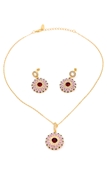 Picture of The Best Price Red Gold Plated 2 Pieces Jewelry Sets