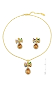 Picture of Top Rated Crystal Gold Plated 2 Pieces Jewelry Sets