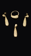 Picture of First Class Gold Plated Brass 3 Pieces Jewelry Sets