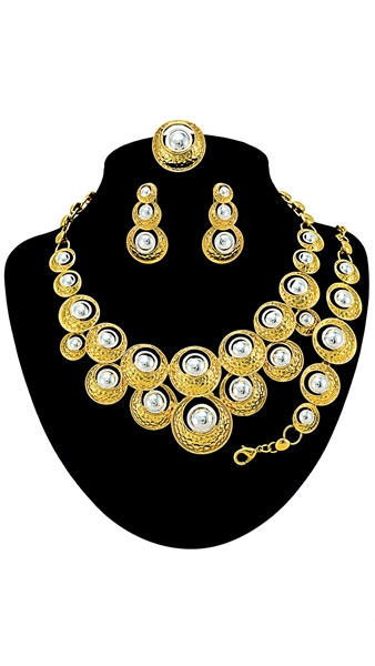 Picture of Enchanting Big African Style 4 Pieces Jewelry Sets