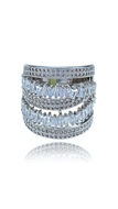 Picture of Mainstream Of  Platinum Plated Cubic Zirconia Fashion Rings