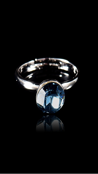 Picture of Enchanting Platinum Plated Single Stone Fashion Rings