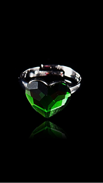 Picture of Efficiency In  Zinc-Alloy Green Fashion Rings