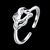 Picture of Fair Platinum Plated Fashion Rings