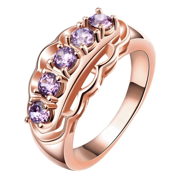 Picture of Good Performance Purple Fashion Rings