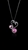 Picture of High Rated Swarovski Element Pink Collar 16 OR 18 Inches