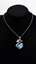Show details for Noble Designed Swarovski Element Sea Blue Necklaces