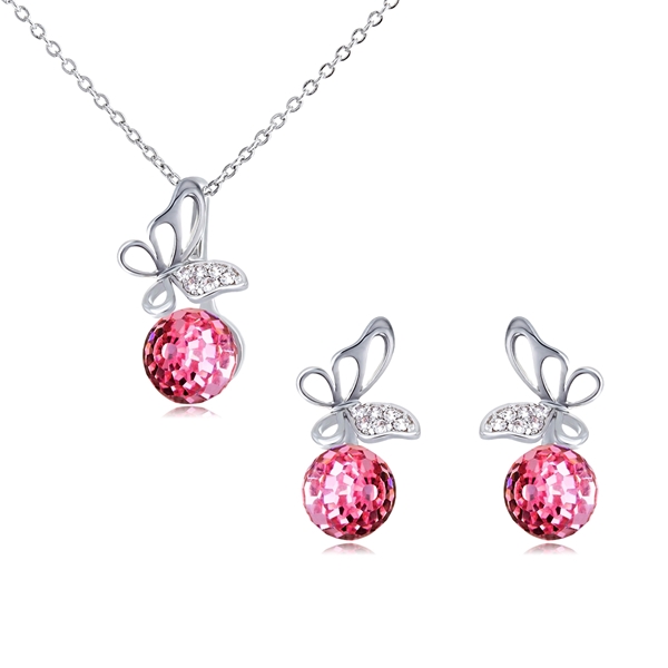 Female Small Necklace And Earring Sets 2BL050498S
