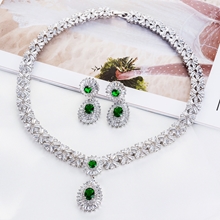 Show details for Wedding Luxury Necklace And Earring Sets 1JJ050925S