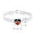 Picture of Daily Love & Hearts Fashion Bangles 2BL052306B