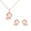 Show details for Casual Zinc Alloy Necklace And Earring Sets 2YJ053525S